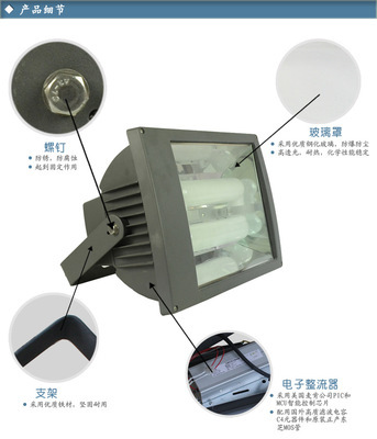 專業(yè)照明新選擇 廣西都亮照明CE認(rèn)證150W泛光燈，五年質(zhì)保無閃爍